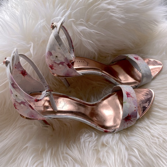 TED BAKER Floral Wedding Sandles - Picture 4 of 4